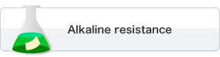 Alkaline resistance